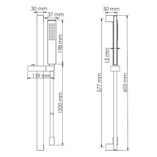 Душевой комплект Wasserkraft a143